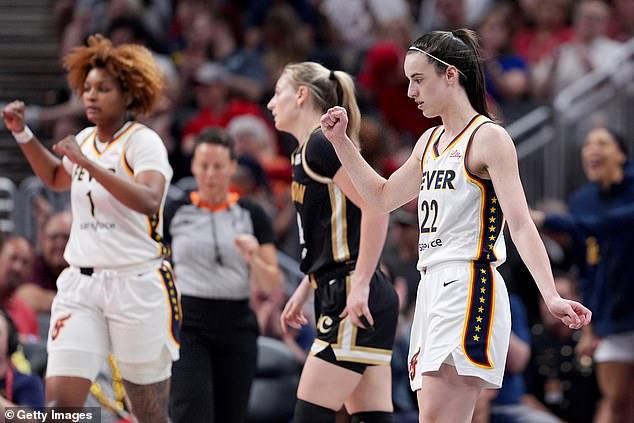 Clark and the Fever improved to 6-10 with a win over the Mystics on Wednesday night