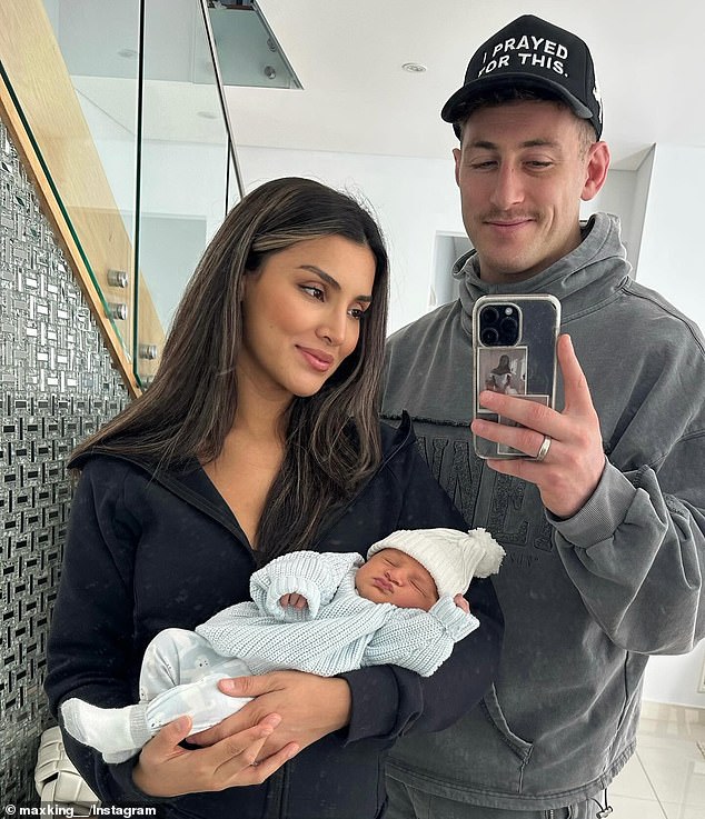 Max King and his wife Christy Young have announced the birth of their first child, a son named Hercules