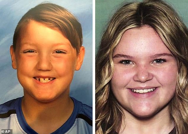 Joshua Vallow, 7, left, and Tylee Ryan, 17. They were last seen on September 23, 2019, in Rexburg, Idaho, before their remains were discovered on Daybell's property nine months later.