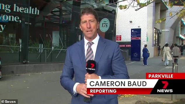 Veteran Melbourne crime reporter Cameron Baud (pictured) was recently fired by the network