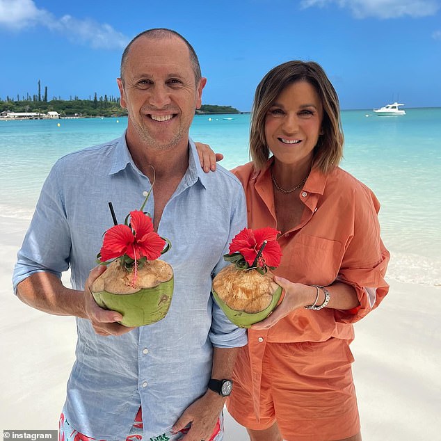 Up to 150 jobs at Seven West Media could be cut on Tuesday following a recent series of high-profile departures.  Pictured are Morning Show hosts Larry Edmur and Kylie Gillies