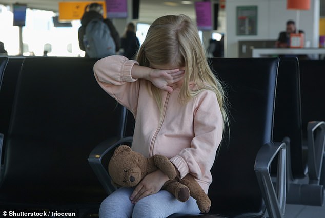 A furious mother claims her seven-year-old daughter was left traumatized by the 'abuse' she suffered during a short flight (stock image)