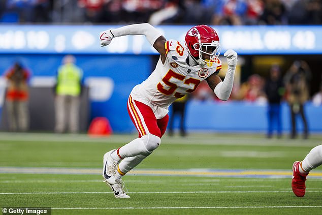 Thompson, 25, has made one appearance for the Chiefs since being drafted in 2023