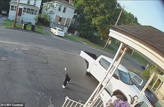A doorbell camera captured the moment an Ecuadorian man accused of killing a 21-year-old girl carried her limp body out of a Syracuse home