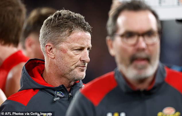 Damien Hardwick (pictured) has been left frustrated after a controversial free-kick