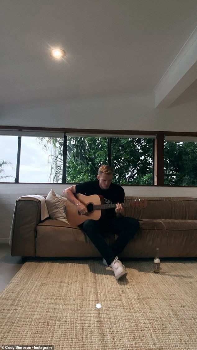 Cody Simpson shared a heartbreaking Instagram post on Tuesday afternoon