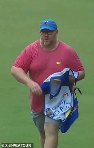 Random fan becomes caddy