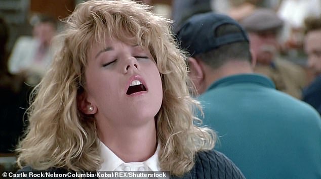 A cream made from the same drug used in Viagra could do wonders for women's libido, research shows.  Pictured: the iconic orgasm scene from When Harry Met Sally starring Meg Ryan