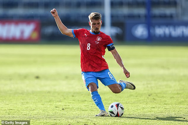 Czech midfielder Michal Sadilek has been ruled out of Euro 2024 after suffering a leg injury following a bicycle fall