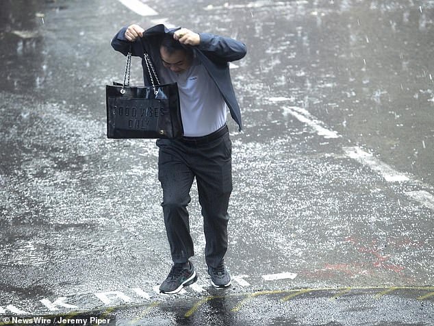 South-eastern Australia will be devastated by a rain bomb and potentially destructive winds early this week (stock image)