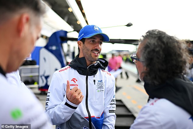 Ricciardo was awarded a controversial penalty on the grid during the Canadian GP in Montreal