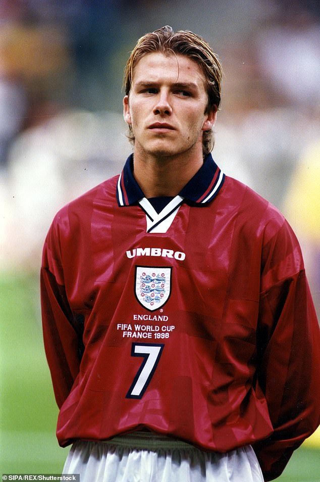 The former footballer, 49, opened up in the documentary about the abuse he received in the aftermath of the 1998 World Cup (pictured)