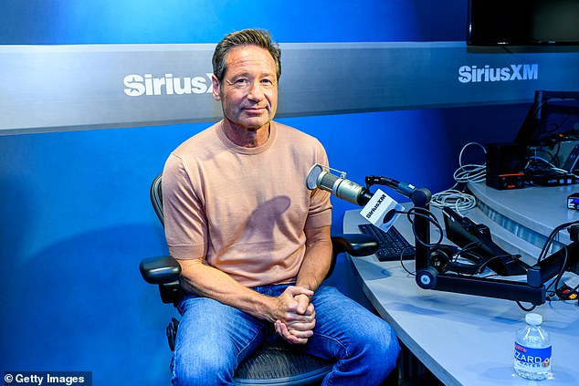David Duchovny is open about it "to discover" Angelina Jolie in a new interview while promoting her new podcast Fail Better