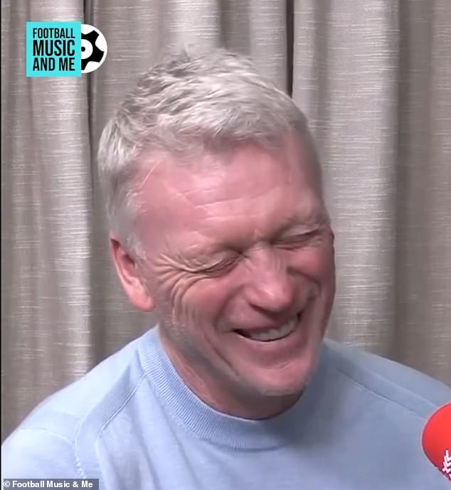 Moyes discussed his singing antics when he was a guest on the 'Football Music & Me' podcast