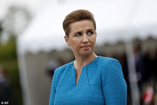 Danish Prime Minister Mette Frederiksen was attacked by a man in central Copenhagen earlier today