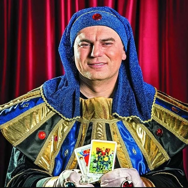 Milan Radonjic, also known as Milan Tarot (pictured), has made his predictions for Euro 2024