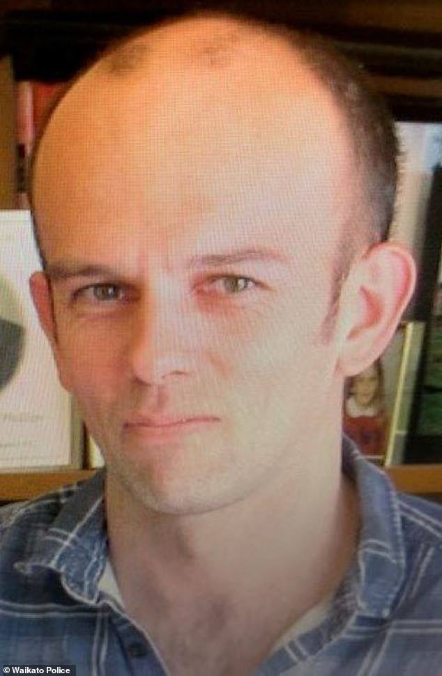 Tom Phillips (pictured) has been on the run with his children on the west coast of the North Island for the past two and a half years