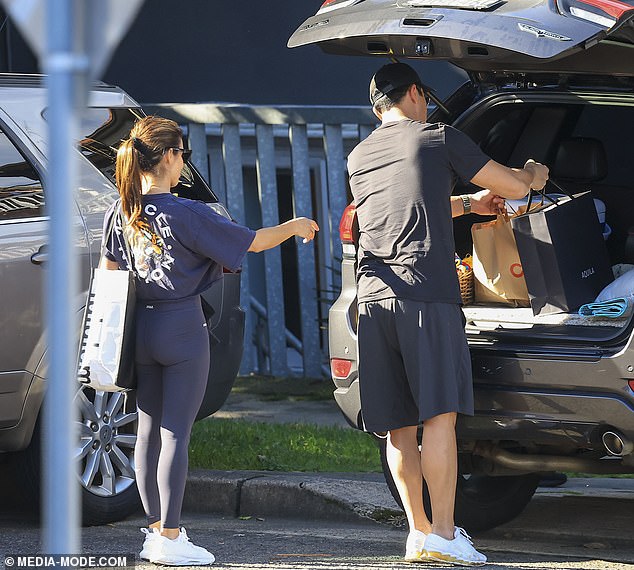 The TV couple was recently spotted spending a domestic weekend at James' Sydney home, washing laundry and enjoying each other's company.