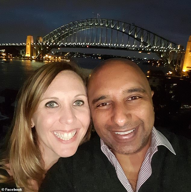 A celebrated psychiatrist and beloved family man, Dr. Sukumar Rajendran (right), has died suddenly of a stroke, leaving behind his wife Katy Baker (left) and two young sons.