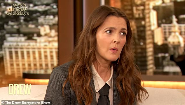 Drew Barrymore revealed her wild Hollywood upbringing included a 10th birthday party at a famous nightclub during her eponymous show on Friday