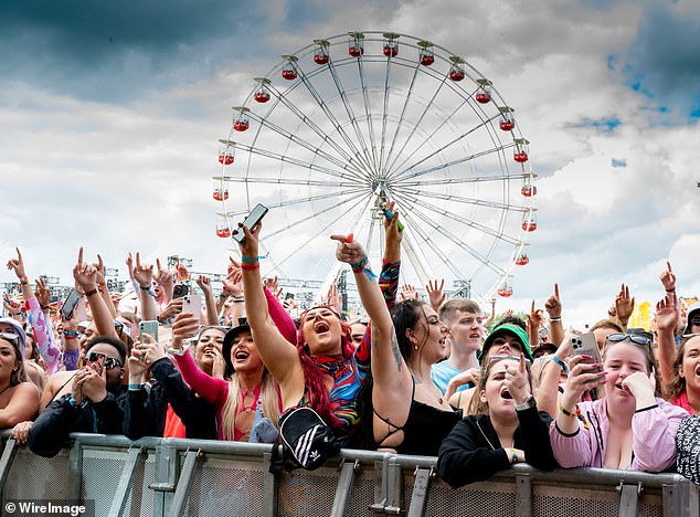 At Parklife earlier this month, The Loop tested samples of green, purple and gray ecstasy pills that had been seized by police or placed in amnesty bins.  They found that the pills were similar in strength to those that had caused hospitalizations or even deaths.  Pictured, Parklife earlier this month