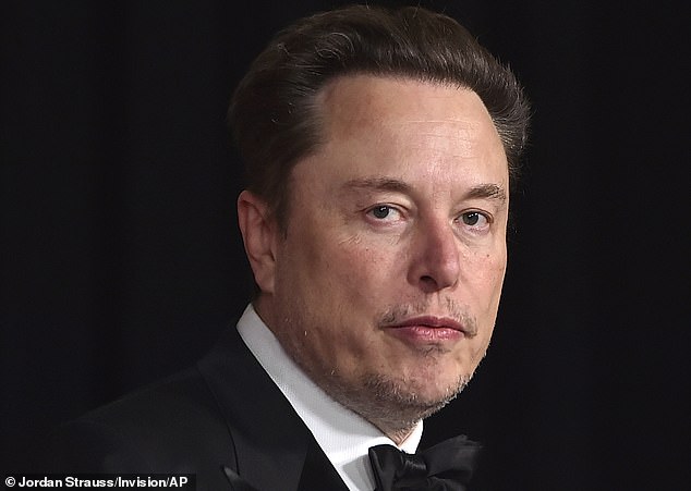 Record wages: Tesla boss Elon Musk (pictured) said investors would approve his £44 billion package