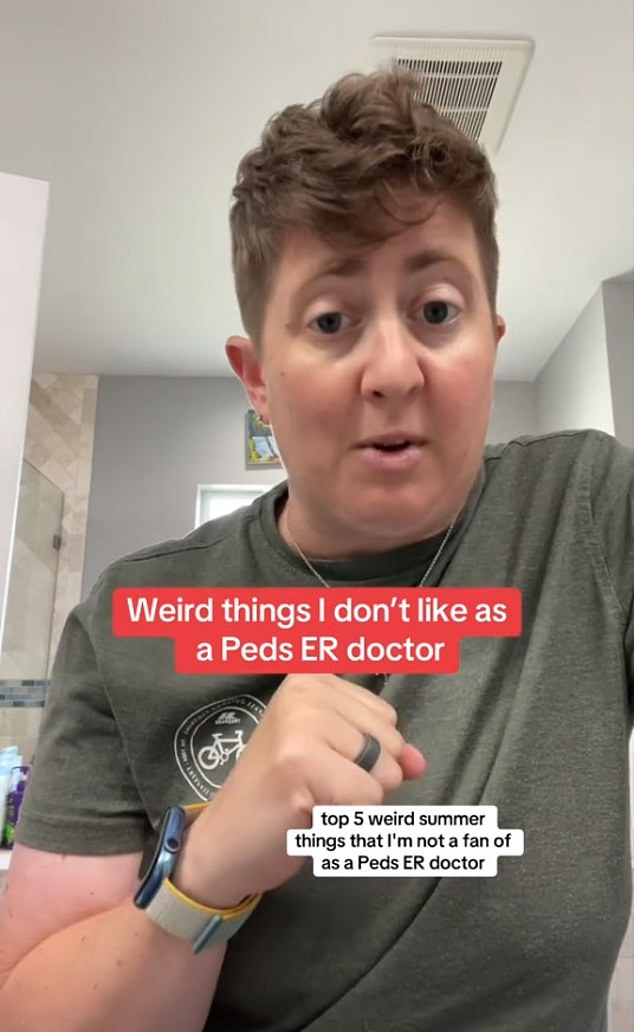 Dr.  Meghan Martin, a pediatrician at Johns Hopkins All Children's Hospital in Florida, shared in a TikTok video the five activities she tells patients to avoid