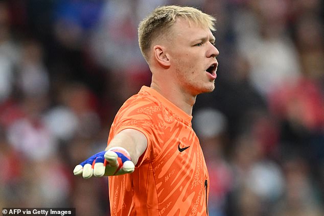 Aaron Ramsdale has outraged England fans after Iceland's opening goal at Wembley