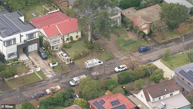 A woman who allegedly beat her husband to death with a hammer at their family home (pictured) in Epping, northwest Sydney, has been charged with his death and refused bail