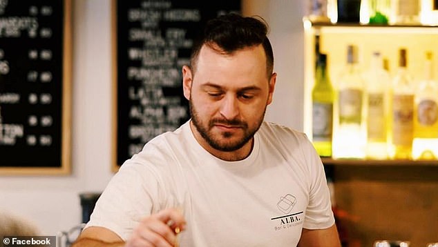 Jamie Fleming's (pictured) venue Alba Bar and Deli in Burnett Lane, Brisbane announced on Instagram that Saturday evening would be the last night of the operation