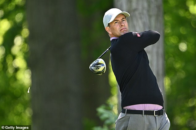 Australia's Adam Scott could see his run of 91 consecutive major appearances come to an end in June