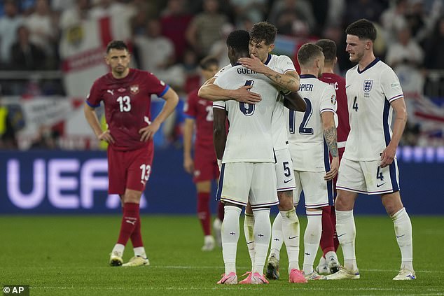 England's players have faced criticism from pundits across Europe despite starting their Euro 2024 campaign with a win and a clean sheet