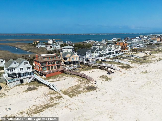 Rumor has it that a recent 'scandal' in the Hamptons, above, has been the talk of the town as celebrities flock to the popular holiday destination in the run-up to America's Independence Day
