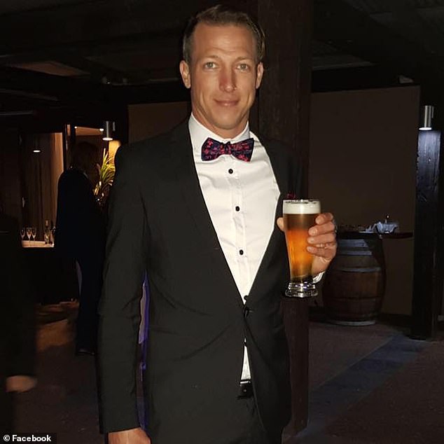 Bradley Wayne Wilkinson, 39, (pictured) has been charged with manslaughter over an alleged road rage incident in Sydney's west