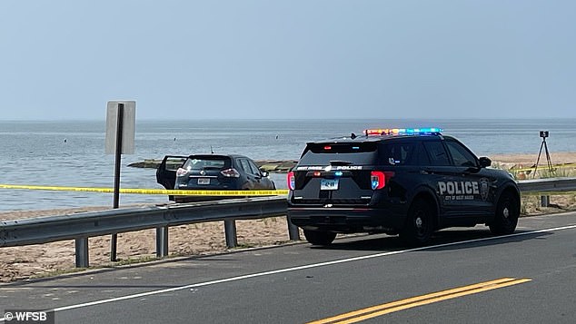 A man has been arrested after claiming he tried to drown his children on a Connecticut beach