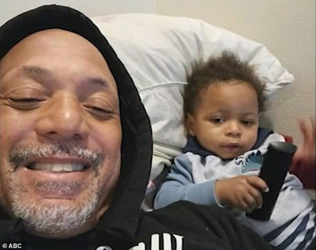 Montise Bulley (left) is suing the LA County Social Security Administration after his one-year-old son Justin (right) died of a fentanyl overdose while in their care