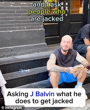 One of his more surprising interviews was with J Balvin, pictured above