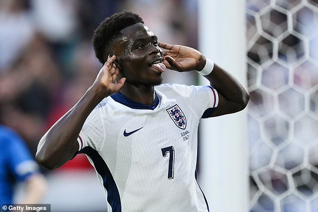 Ian Wright has suggested that Bukayo Saka could play at left-back for England at the 2024 European Championship