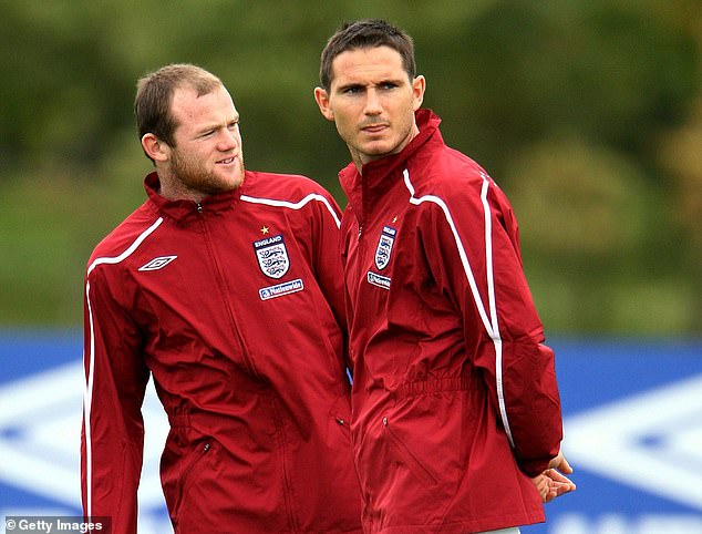 Frank Lampard (right) wants to set the record straight after Wayne Rooney's (left) claims.