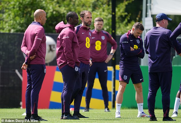 Gareth Southgate gave a worrying fitness update ahead of the England v Slovenia match