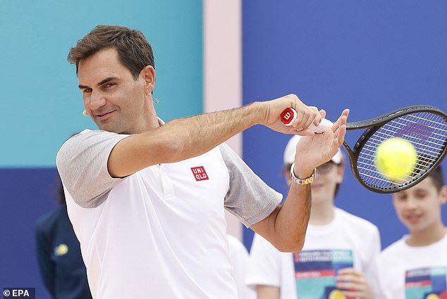 Roger Federer (pictured) spoke last week about the value of capitalizing on big sporting moments