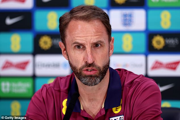 Gareth Southgate provided an update on Luke Shaw's progress after including the defender in his latest 26-man squad