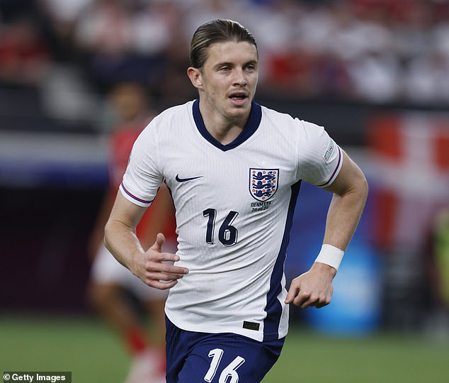 Conor Gallagher will start in midfield for England in their final group match at the 2024 European Championship