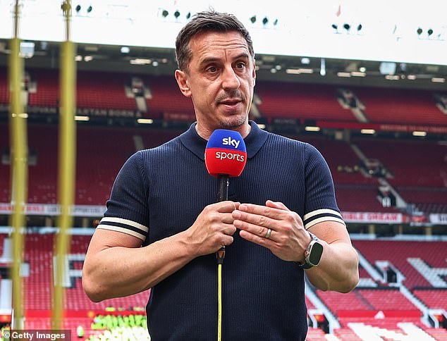 Gary Neville has made some drastic changes to his favorite England squad