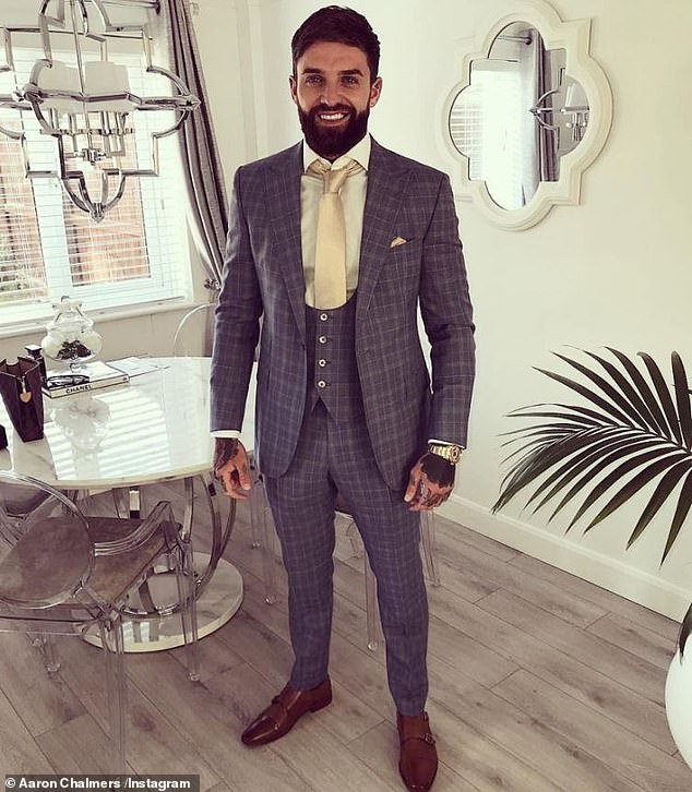 Aaron Chalmers' (pictured) ex-girlfriend Talia Oatway has shared another health update about their son