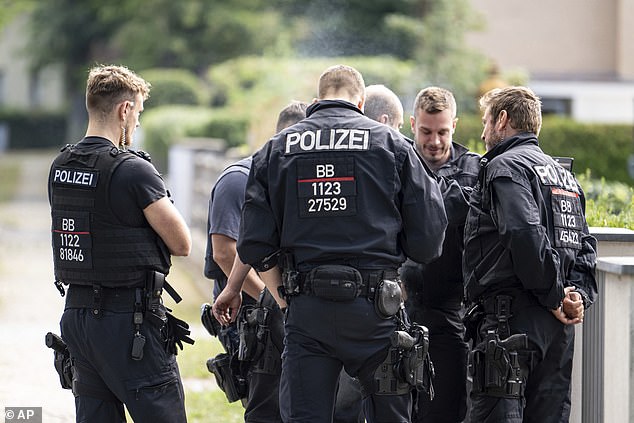 German police are stepping up security ahead of England's opening match against Serbia on Sunday