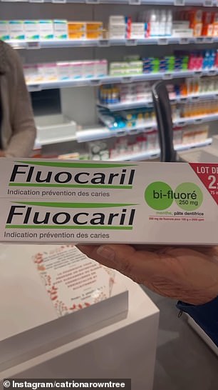 As well as he Fluocaril Bi-Fluoré for $23.34