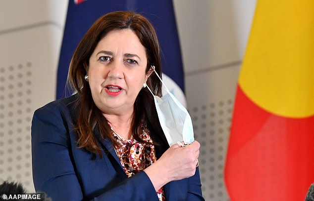 Ms Palaszczuk told Stone “you are very rude” after she asked a question about vaccines