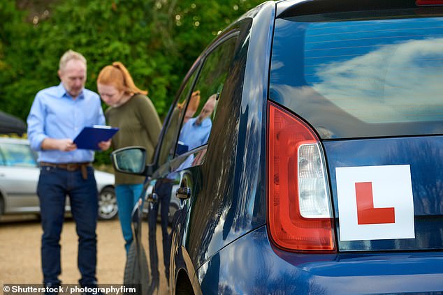 Fast learner: Reader's daughter got three points on her driver's license for exceeding the speed limit during a lesson (file photo)