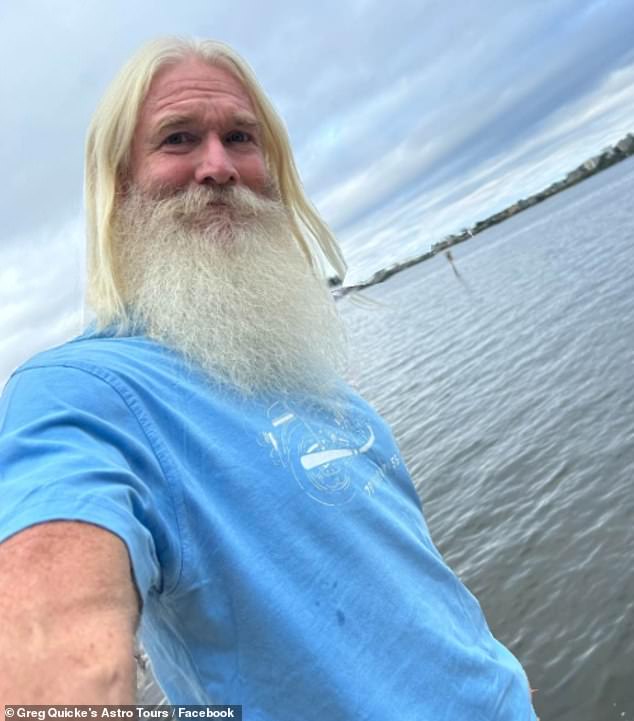 Australian famed astronomer and BBC star Greg Quicke (pictured) died earlier this week at the age of 62 after being diagnosed with cancer last year